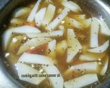 A picture of step 2 of Gajar r shaljam ka pani wala khatta meetha achar.