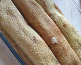 Foto del passaggio 9 della ricetta Crespelle di farro,taleggio e funghi porcini senza uova