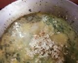 A picture of step 4 of Murungai Keerai Poricha Kottu.