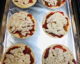 Mini Shredded Salsa Chicken Tortilla Pizzas recipe step 4 photo