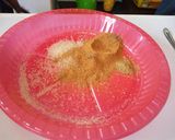 A picture of step 1 of Left over cake French toast.