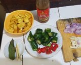 Foto langkah ke 2 dari resep Tahu tumis tauco cabe ijo.