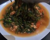 Foto langkah ke 3 dari resep Kangkung Tumis Terasi.