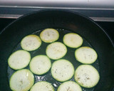 Foto del paso 2 de la receta: Calabacín con queso a la plancha