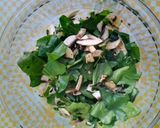Foto del paso 6 de la receta: Ensalada de espinacas con tocino