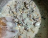 Foto del paso 3 de la receta: Pasta carbonara con maíz, tocineta y chuleta ahumada
