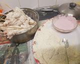 A picture of step 3 of Coated fried chicken..crispy.