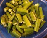 ભીંડી મસાલા કરી (Bhindi Masala Curry Recipe In Gujarati) રેસીપી સ્ટેપ1ફોટો