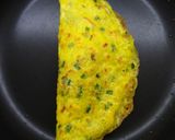 Hình bước làm 3 của món Bánh xèo chay