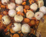 Foto del paso 2 de la receta: Albóndigas con setas en salsa de mostaza y soja
