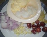 A picture of step 7 of Sarso Ka sagg.