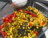 Foto del paso 2 de la receta Ensalada fría de pasta con huevo frito 🍳