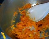 A picture of step 1 of Carrot rice#4weeks challenge #charityrecipe.