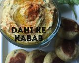 A picture of step 3 of Dahi Ke Kabab.