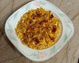 A picture of step 7 of Bread and eggs halwa🍞🥚🥚.