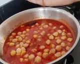 A picture of step 6 of Jain Chole Bhature.