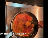 A picture of step 3 of Egg lababdar.