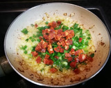 Foto del paso 1 de la receta: Tortilla de guisantes seco con chorizo