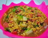 Foto langkah ke 4 dari resep Mie teka-teki ala bumil.