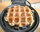 Foto langkah ke 3 dari resep 653. Crispy Beef Potato Waffle - snack MPASI.