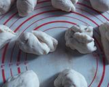 Foto langkah ke 5 dari resep Bakpao No Mixer Isi Ayam Kecap dan Selai Cokelat.