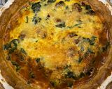 Foto del paso 9 de la receta: Quiche de espinacas y pasas…