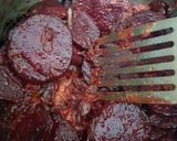 A picture of step 4 of Beetroot (Chukandar ke qatlay).