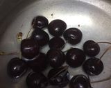 A picture of step 1 of Cherry ice cream.