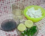 Cara Membuat Es Kelapa Muda Lemon Selasih Daun Mint 1