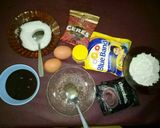 Foto langkah ke 1 dari resep Brownies oreo kukus anti gagal.