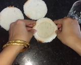 A picture of step 6 of Cheesy Chicken Discs.