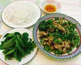 Hình bước làm 4 của món Bún siêu tốc