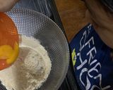 Gambar langkah 2 resipi Pancake.