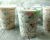 Foto langkah ke 5 dari resep Es Kelapa Muda Jelly Warna.