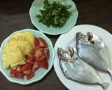 Hình bước làm 1 của món Canh cá liệt nấu thơm cà