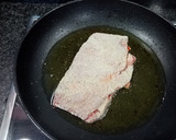 Foto del paso 4 de la receta: Ternera rellena de pimiento rojo asado y jamón serrano