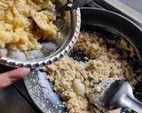 A picture of step 4 of Banana halwa.