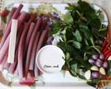 Hình bước làm 2 của món Cá XƯƠNG XANH nấu canh chua bông súng với cơm mẻ
