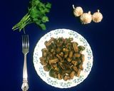 A picture of step 9 of Garlic Mushroom.