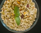 A picture of step 7 of Panipuri kurmura.