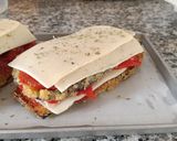 Foto del paso 6 de la receta: Milhojas de Milanesas de Berenjena con Pimientos del Piquillo