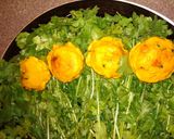 A picture of step 5 of Gujrati style Batata vada.
