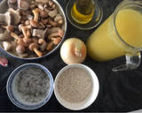 Foto del paso 1 de la receta: Risotto con setas variadas, a mi manera