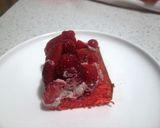 A picture of step 11 of Red Passion Cake.