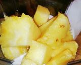 Ananász-kókusz/banán-csoki turmix recept fázis 1 fotója