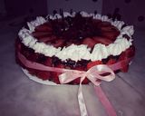 صورة لخطوة 4 من وصفة كيكة بذوق الشوكولاتة والفراز 🍫🍓🍫
