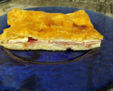 Foto del paso 6 de la receta: Empanada de jamón, bacon, queso y bechamel