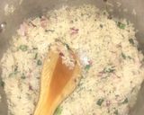 A picture of step 1 of Cheesy pilaf rice.