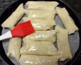 A picture of step 12 of Baked Veggie Spring Rolls with Indian Flavour - Fusion Style.