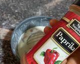A picture of step 2 of Wainar flour |groundnut oil.